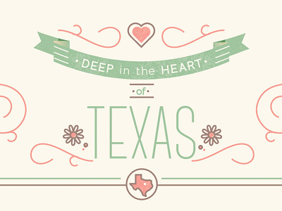 Oh Baby announcement baby brown curves flowers freelance green hearts pink texas vector