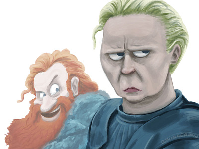 Tormund & Brienne brienne brienne of tarth game of thrones love relationship romance tormund