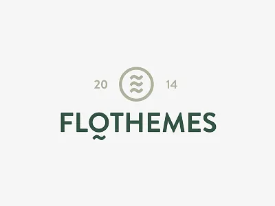 Flothemes - Logo brand branding developer icon identity letters logo mark minimal sign theme typography