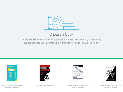 OfferZen README books iconography offerzen readme ui