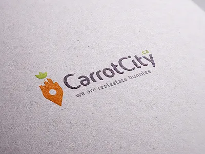 Carrotcity realestate logo properties logos property logos real estate logos realestate logo