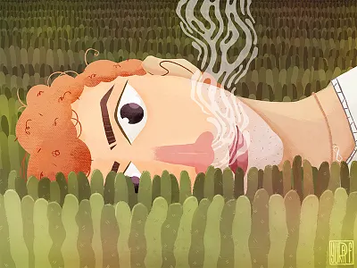 El Hombre Sobre La Alfombra alfombra art artist cartoon cg chico digitalart drawing hombre illustration sketch