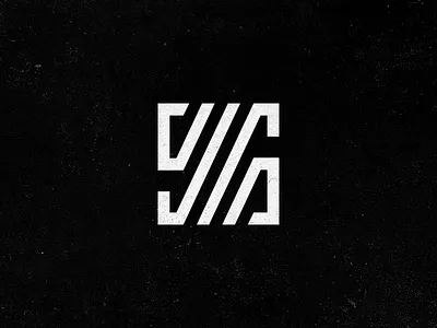 S Monogram 56 grid identity letter ligature logo monogram number s square strokes