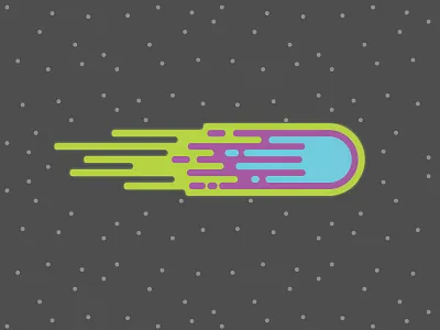 Comet badge comet enamel madebycooper