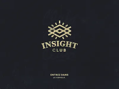 Insight Club. graphic design identity logo design logotype