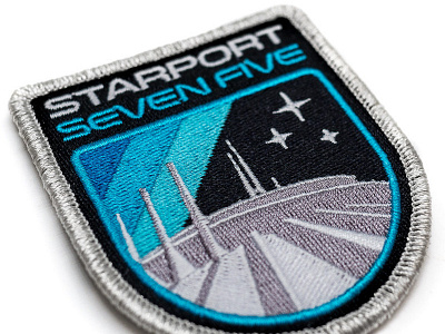 Starport Mission Patch disney magic kingdom mission patch patch retro space mountain theme park walt disney world