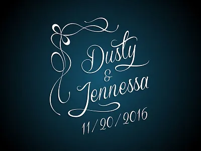Wedding Label Design lettering typography wedding wedding lettering