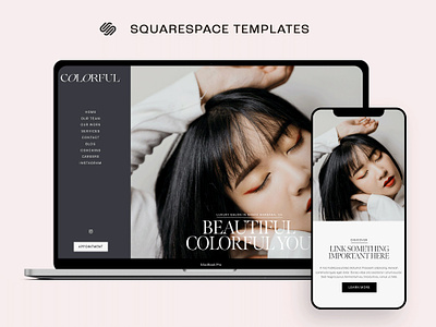 Squarespace 7.1 Template: Salon