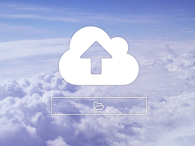 DailyUI 031 - File Upload cloud dailyui dailyui 031 file upload