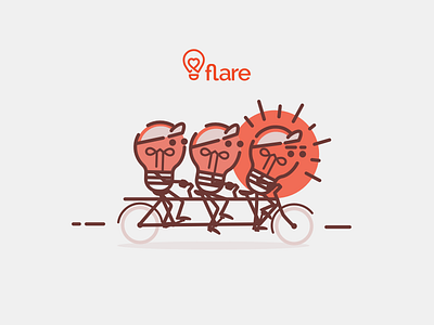 A Little Teamwork Can Take Your Idea Further flare go daddy godaddy idea lightbulb