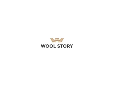 Wool Story creative futureform logo logodesign luxury minimal simple solid wool woolstory