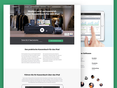 Cashbook landing page cashbook landing page website