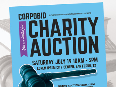 Auction Flyer Templates ad auction auctioneer auctions benefit bid bidder flyer online silent