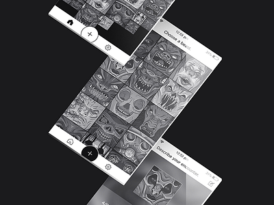 Beasts app apple flat ios mobile ui user interface