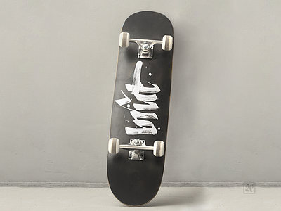 Brut caligrafia calligraffiti calligraphy calligritype graffiti handmadefont ink italic lettering mockup skate skateboard