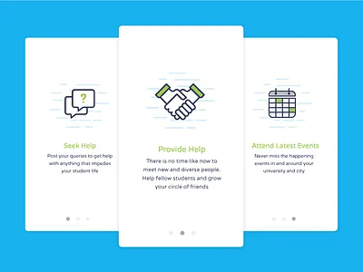 Onboarding android app design icon design onboarding ui ui design user interface ux vector