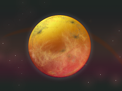 Venus planet space
