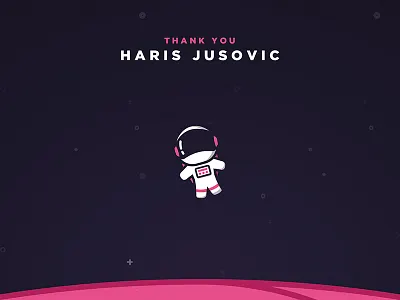 Hello Dribbble! astronaut debut first shot hello dribbble space