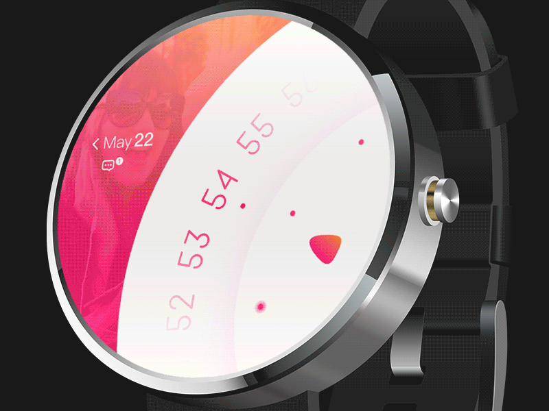 Animation--A Watch Theme ae animation design ui ux watch