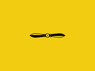 Aviation aviation blades branding club flight identity logo plane propeller school