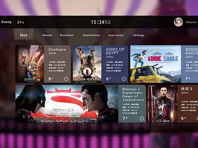 movie application application movie