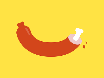 Sausage blood bone hot dog sausage weiner