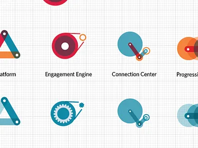 WIP platform product icon design progress 2 flat design illustration vetor illustration
