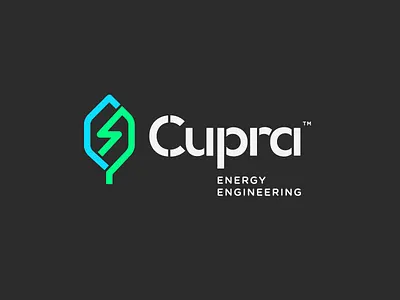 Branding Cupra brand branding design efficiency energy icons iconset illustration leaf logo sustainability