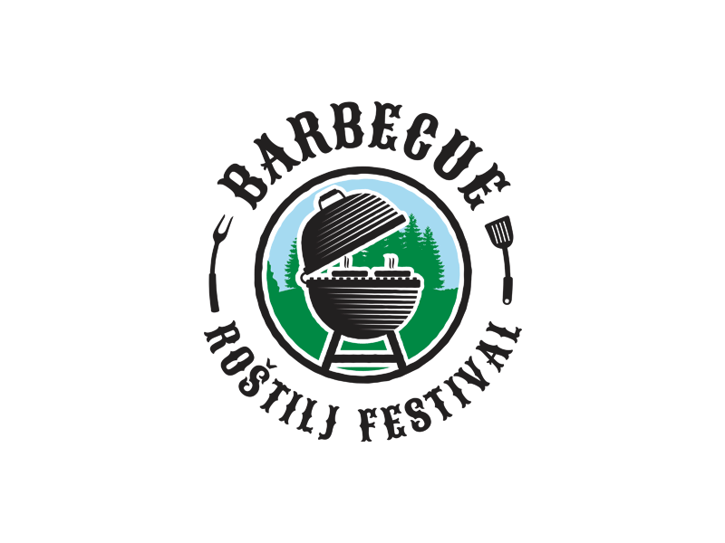 BBQ Fest logo logo design logotype