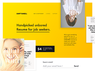 SHIFTSHEET V.2 app app design gradient landing landingpage uiux vivid color web app web design