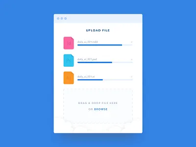 Daily UI - #031 - Upload dailyui ui upload