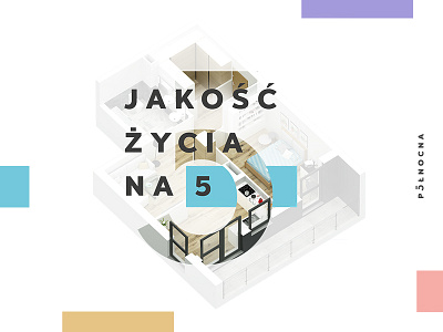 Północna 5 KV branding clean colorful development life mark minimal realestate whitespace