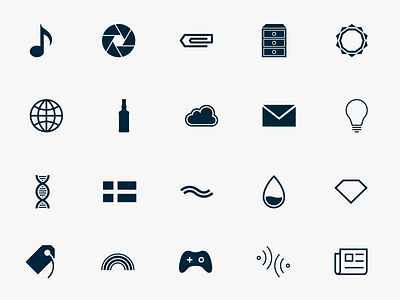 30 Day Icon Challenge icon pack iconography icons