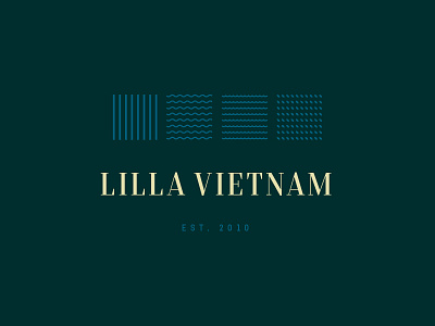 Lilla Vietnam asian bamboo cafe food food truck logo malmö minimal restaurant vietnam