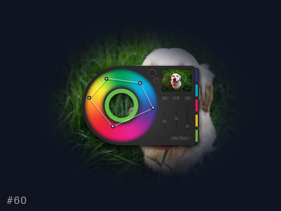 60 Color Picker bucket color colour dailyui hex kuler photoshop picker rgb ui