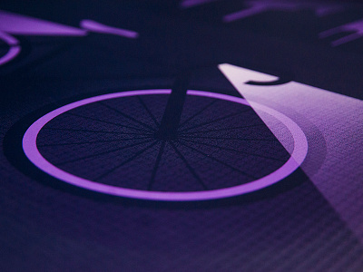 Artcrank 2016 - 2nite we ride artcrank artcrank 2016 artcrank msp bike illustrator neon prince purple screenprinting