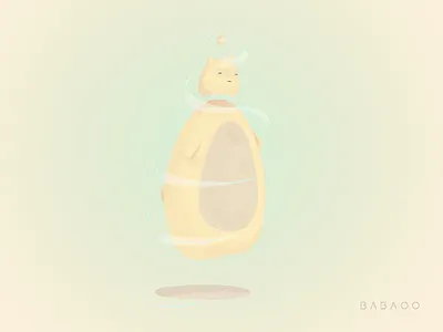 Baboo Oasis babaoo character cloud design education game illustration kids