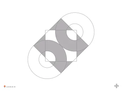 Cross Arrows arrows cross identity logo mark symbol