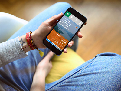 Hike Finder Website | Mobile Mockup hike finder mobile app mobile responsive mobile website nonprofit