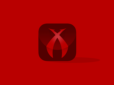 "X" Brandmark Exploration app brand game icon illustration ios jay moore logo mark thirsty thirsty interactive vector