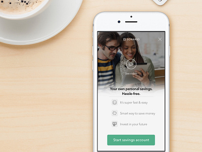 Easy savings account bank mobile app savings account