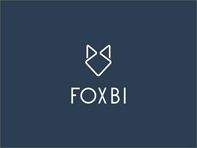 Fox-BI Logo branding icon identity logo logotype