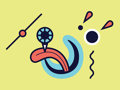 More abstract illo experiments illustration