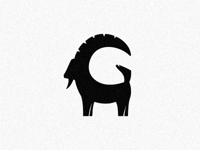 G - Goat alphabet g goat jkd jkdesign logo