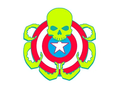 Hail Hydra captain america comics double agent hail hydra marvel shield stars steve rogers stripes