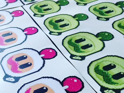 Lovely little pixelstickers