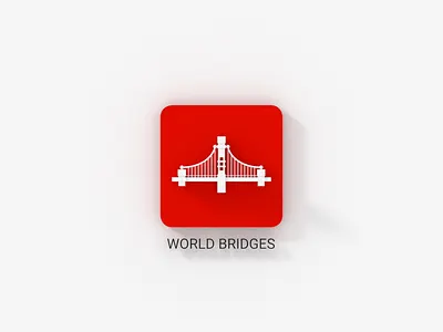 DailyUI #005 - App icon (Part 1) 3d app bridge challenge dailyui icon interface ui