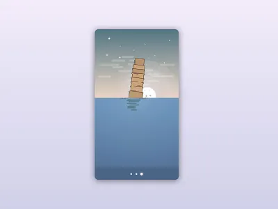 Leaning tower app card graphic design pisa rebound sketch tower ui ui design