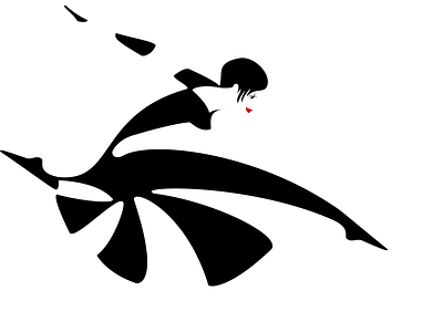 Dance black dance red white