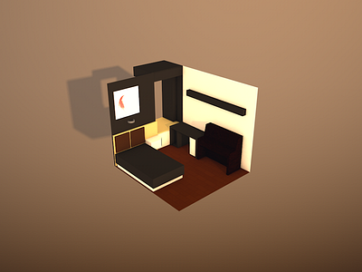 My Room 3d cinema4d